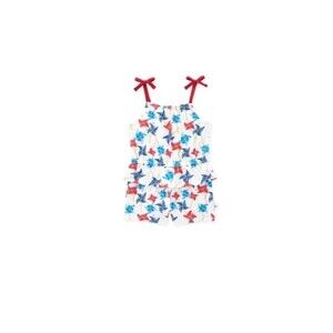 Burt’s Bees Pin-Wheels Organic Cotton Romper 3-6M